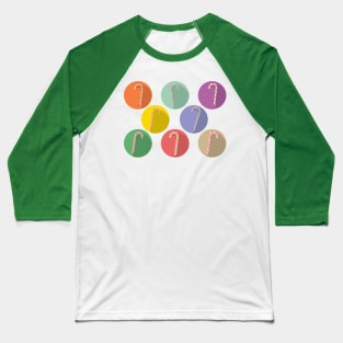 Candy Canes Baseball T-Shirt